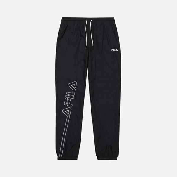 Fila Heritage Warm Up Track Women's Pants - Black,NZ 804-82759